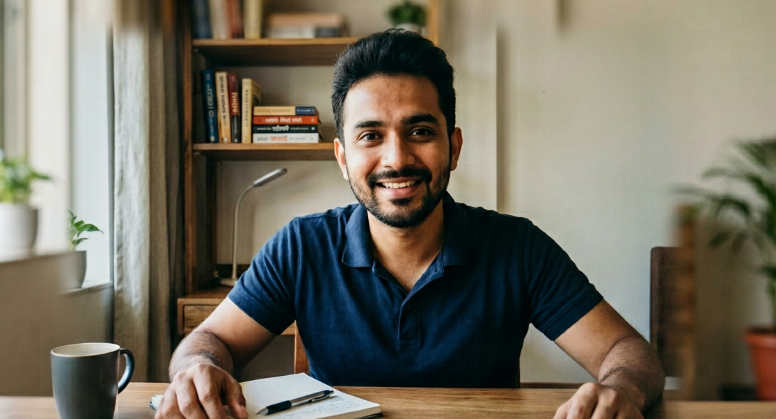 Participant in remote interview
